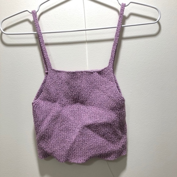 Purple Forever 21 Knit Tank Top - Picture 1 of 2